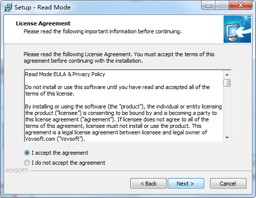 VovSoft Read Mode怎么用