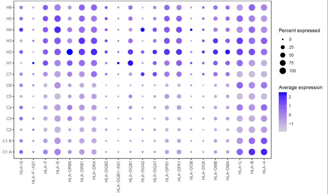 怎么用R语言ggplot2画气泡图来展示基因表达量