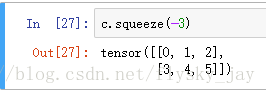 pytorch中squeeze()和unsqueeze()函數(shù)的作用是什么