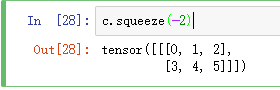 pytorch中squeeze()和unsqueeze()函数的作用是什么