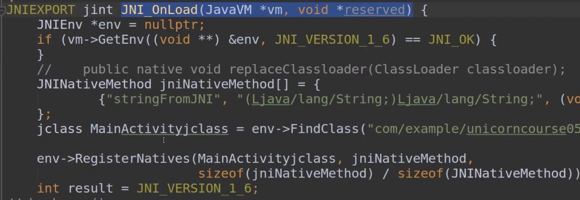 Unicorn模拟CPU执行JNI_Onload动态注册的方法