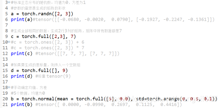 如何实现PyTorch的基本数据类型、数据的获得和生成