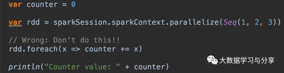 Spark闭包中driver及executor程序代码是怎样执行的