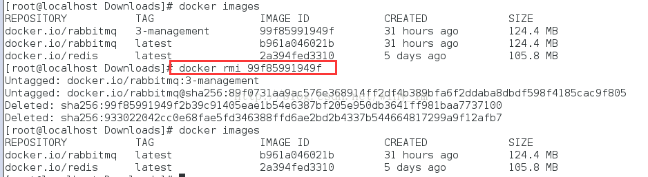 docker镜像怎么删除