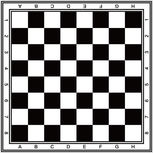 Python中如何输出国际象棋棋盘