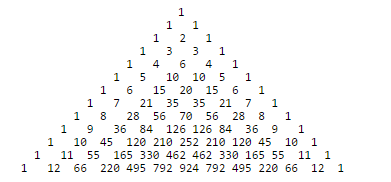 Python怎样实现杨辉三角