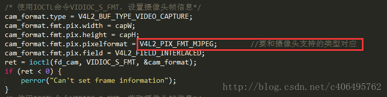 Jetson TX1开发中V4L2+OpenCV3.1以MJPG格式读取USB摄像头图像并实时显示的示例分析