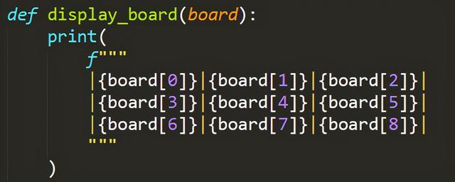 Python怎么实现井字棋游戏