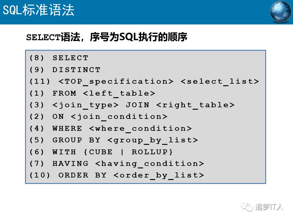 Oracle-SQL高级语法有哪些