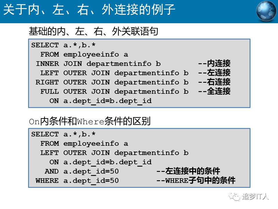 Oracle-SQL高级语法有哪些