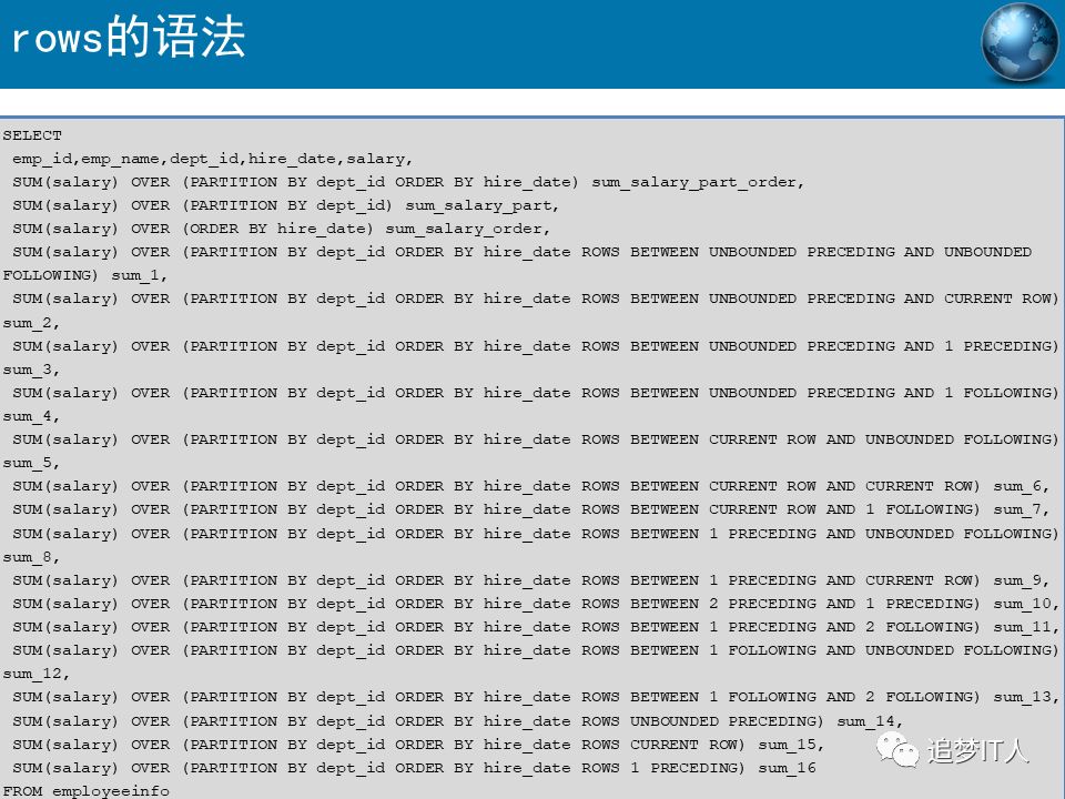 Oracle-SQL高级语法有哪些