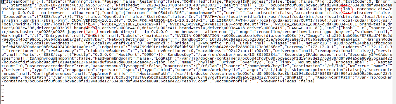 Docker部署tensorflow-gpu-jupyterlab的过程
