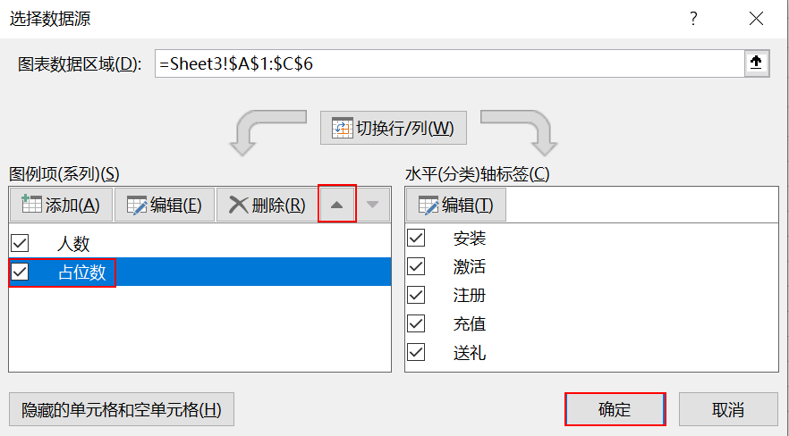 如何用EXCEL工具进行漏斗图制作