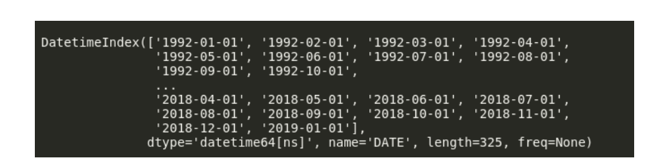 Python中怎么实现一个时间序列