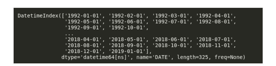 Python中怎么实现一个时间序列