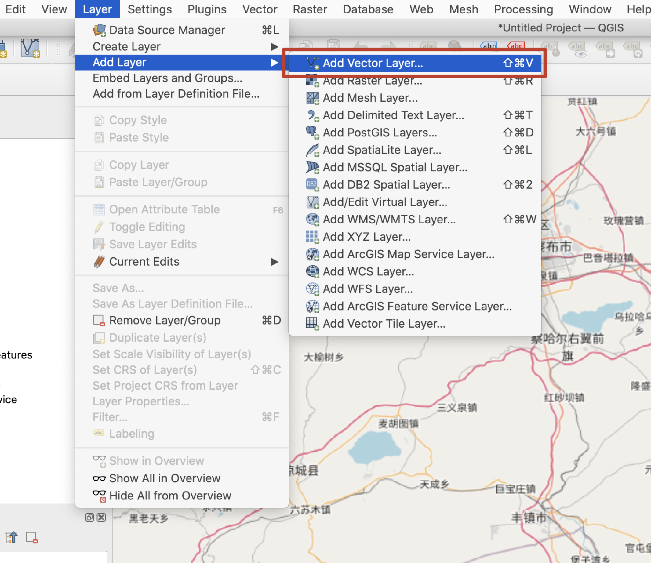 如何使用QGIS绘制铁路轨迹geojson