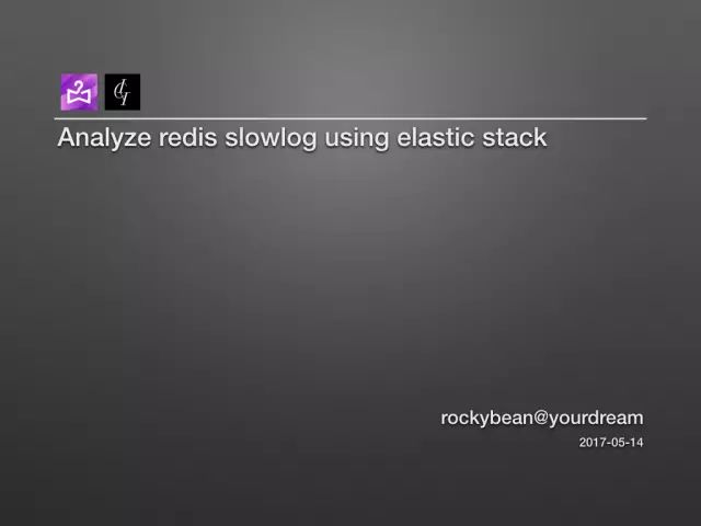 如何用Elastic来诊断下redis slowlog