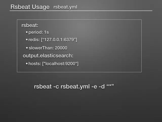 如何用Elastic來診斷下redis slowlog