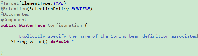 Spring的@Configuration注解怎么使用