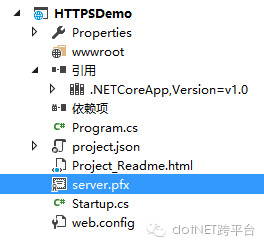 ASP.NET  Core  Kestrel如何部署HTTPS