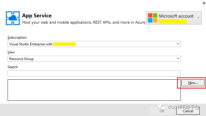如何在Azure上创建Web App部署Asp.NET Core应用
