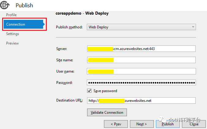 如何在Azure上创建Web App部署Asp.NET Core应用