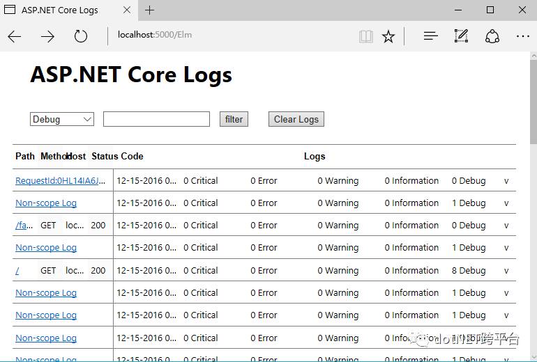 ASP.NET Core 中如何使用Diagnostics中间件