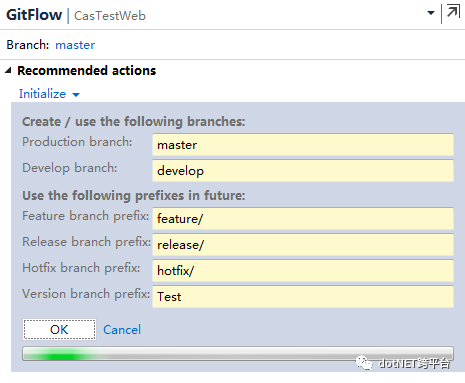 如何在Visual Studio中使用Git Flow