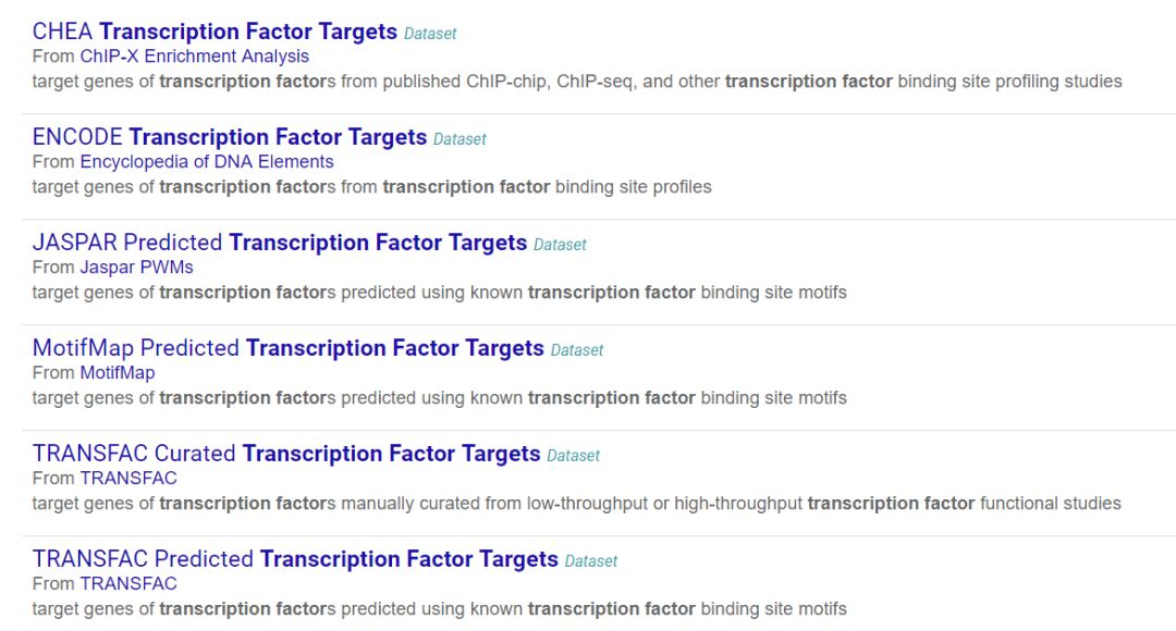 转录因子的靶基因数据库是什么