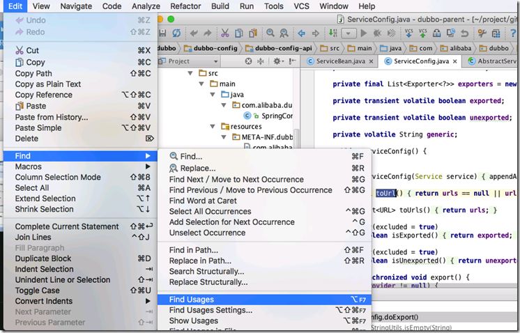 IntelliJ IDEA查询引用、调用关系图的功能介绍