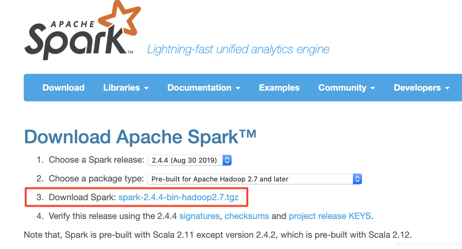Mac怎么部署spark2.4.4