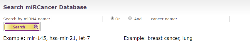 miRCancer数据库有什么用