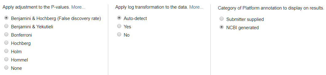 如何理解对GEO数据库中的数据进行差异分析的工具GEO2R