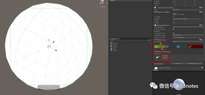 Unity中Lod和Occlusion Culling的示例分析