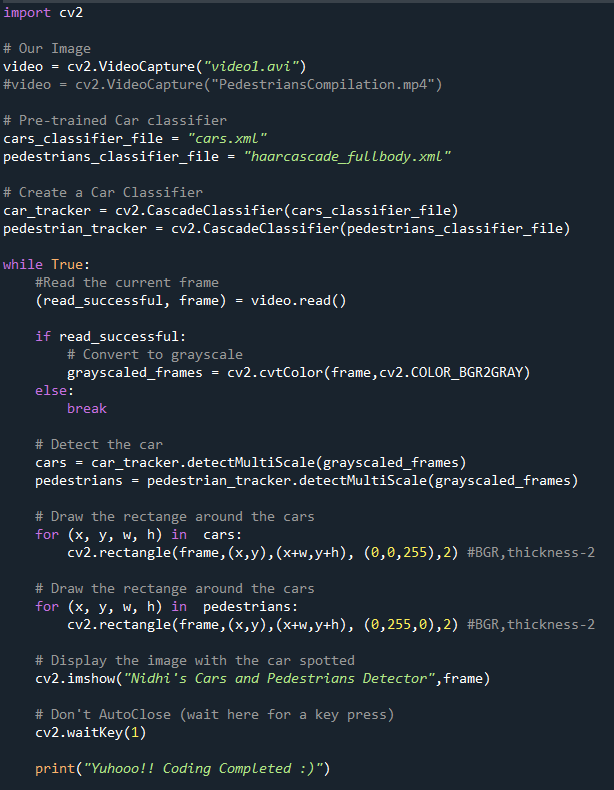 如何使用Python為初學(xué)者構(gòu)建AI汽車和行人跟蹤