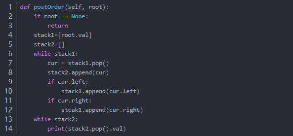 怎么分析python二叉树