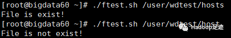 怎么使用Shell脚本判断HDFS文件/目录是否存在