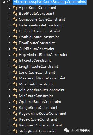 ASP.NET Core中怎么给路由规则命名