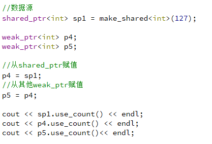 C++11智能指针weak_ptr怎么使用