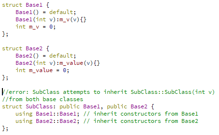 C++11继承的构造函数怎么使用