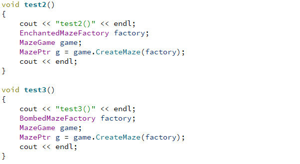 c++如何实现抽象工厂