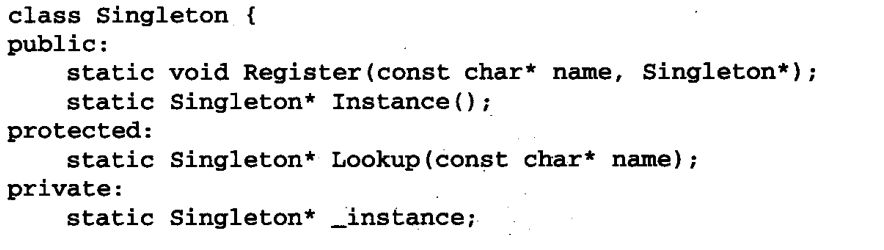 c++如何创建Singleton类的子类