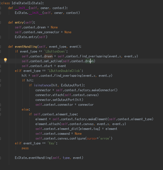 Python設(shè)計(jì)模式中如何使用狀態(tài)模式實(shí)現(xiàn)編輯功能