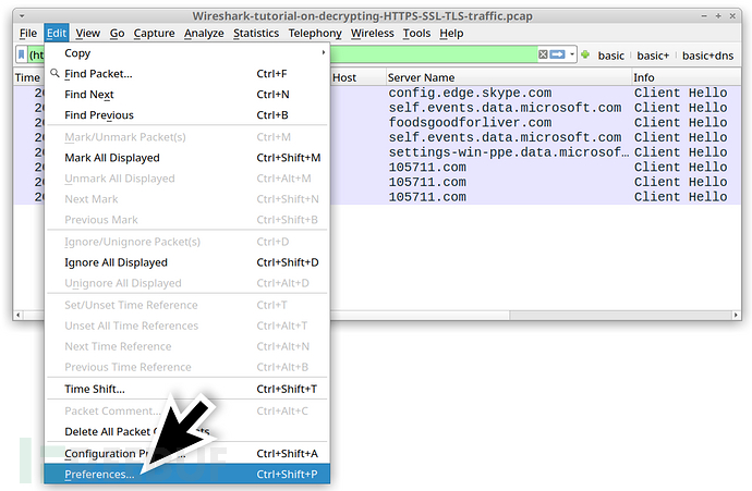 Wireshark怎样解密HTTPS流量