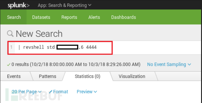 在Splunk上如何安装自定义应用反弹Shell