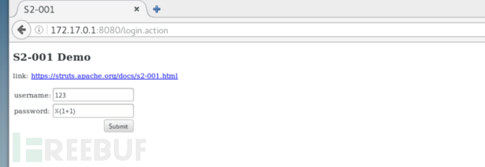 struts2漏洞 S2-001实例分析