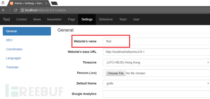 发现CVE-2018-11512-wityCMS 0.6.1 持久型XSS的示例分析