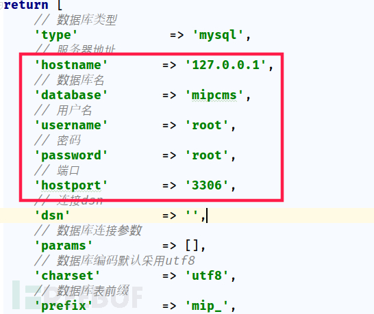 MIPCMS V3.1.0远程写入配置文件Getshell过程的示例分析