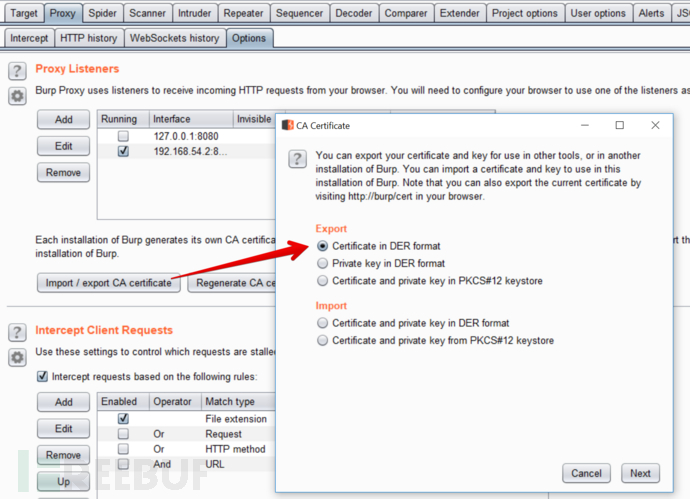 如何在Android Nougat中正確配置Burp Suite